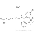 Tianeptine sel de sodium CAS 30123-17-2